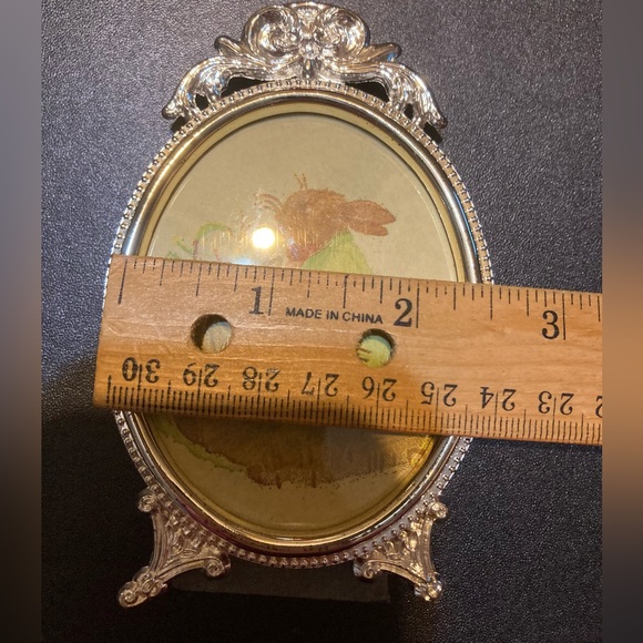 Vintage Grenadier Silver Baby’s First Tooth & Oval Picture Frame - Picture 10 of 13